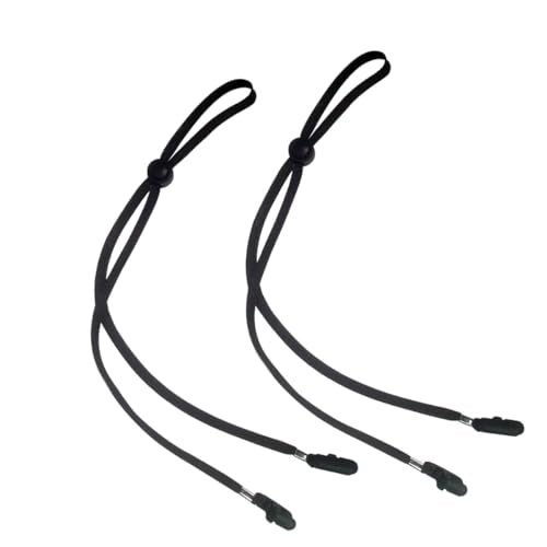 Adjustable Cowboy Hat Chin Strap - Windproof Anti-Loss Hat Band (2 Pack)