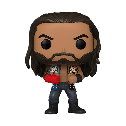 Funko Pop WWE Roman Reigns with Belts Collectible Vinyl Figure - 4 Inches