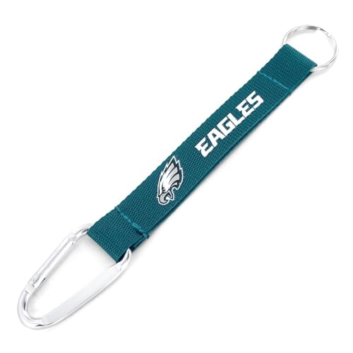Philadelphia Eagles Carabiner Lanyard Keychain - Officially Licensed