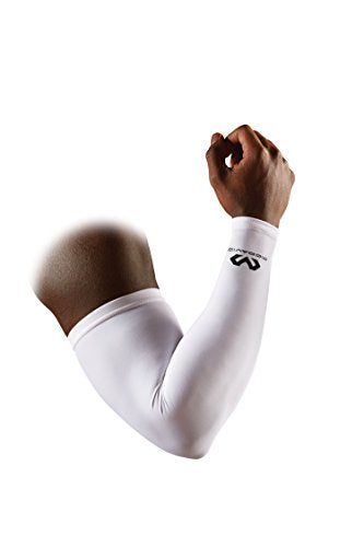 Compression Arm Sleeve - 50+ UV Protection, Large, White