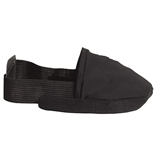 Bowling Shoe Slider & Cover - One Size Wide, Black - 2 Pack