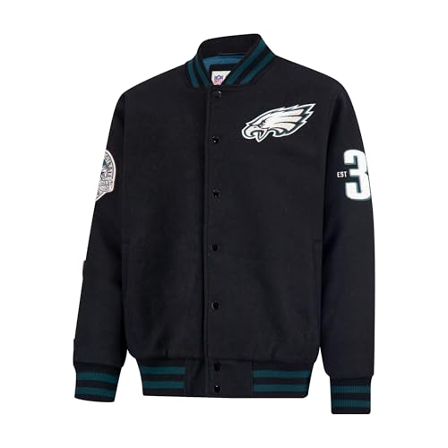 Men's NFL Classic Varsity Coaches Jacket - Philadelphia Eagles, Small