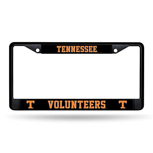 NCAA Black License Plate Frame - Durable Auto Accessory