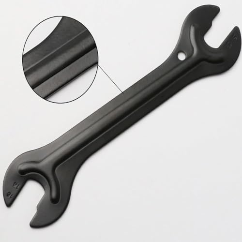 Bicycle Hub Cone Wrench Set - 2 Pieces, 13-16mm Carbon Steel