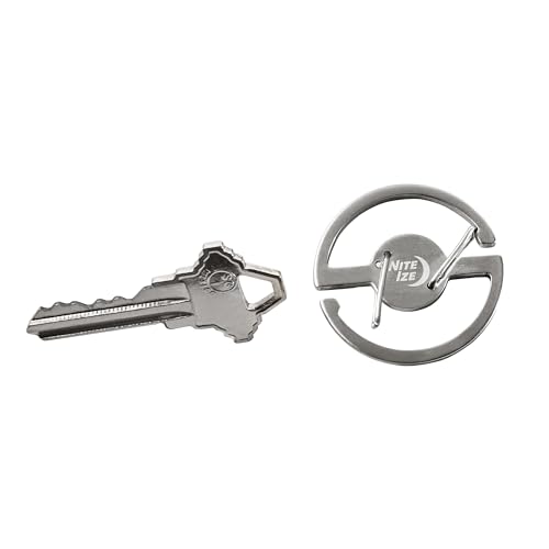 Medallion Key Carabiner - Secure Stainless Steel Key Ring