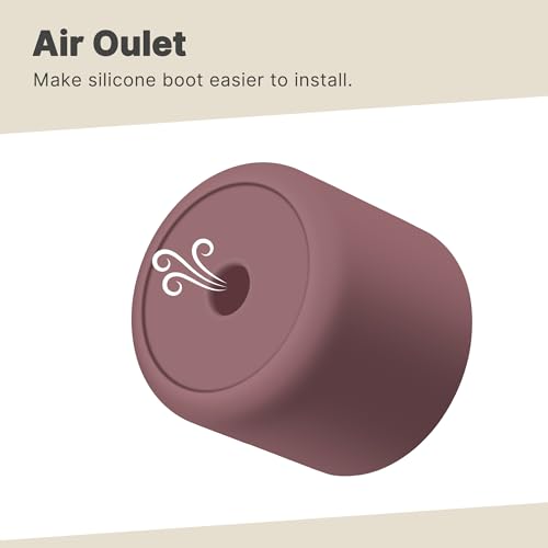 Silicone Boot for 18/24 oz Owala FreeSip Twist Water Bottle - Reddish Brown