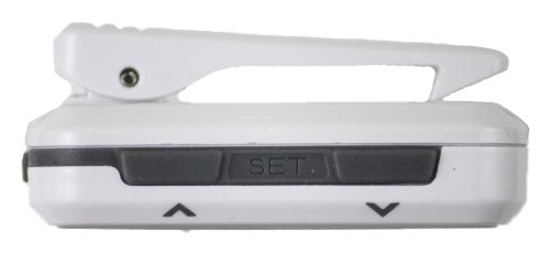 Compact Interval Timer & Stopwatch - White/Gray Gloss