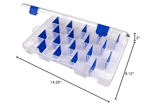 Tackle Storage Box with Anti-Corrosion Dividers - 14.25-Inch 5007