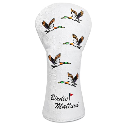 Premium Mallard Golf Headcover for Driver - Waterproof PU Leather