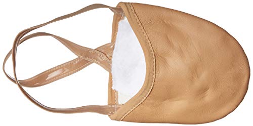 Bloch Women's Eclipse Leather Half Sole Dance Shoe - Nude, Medium
