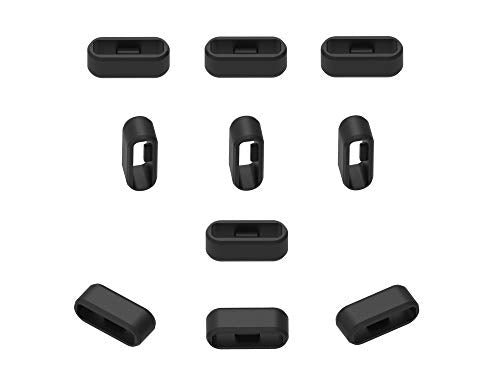Silicone Fastener Ring for Garmin Watch Bands - 6 Pack