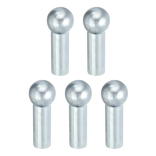 5mm Gym Cable Ball Stopper - Silver Replacement for Fitness Equipment