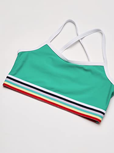 Girls' UPF 50+ Athletic Bikini Swimsuit - Tanya Atlantis Size 14