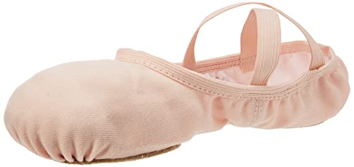 Ballet Dance Shoes - Women's Stretch Canvas Split Sole - Theatrical Pink