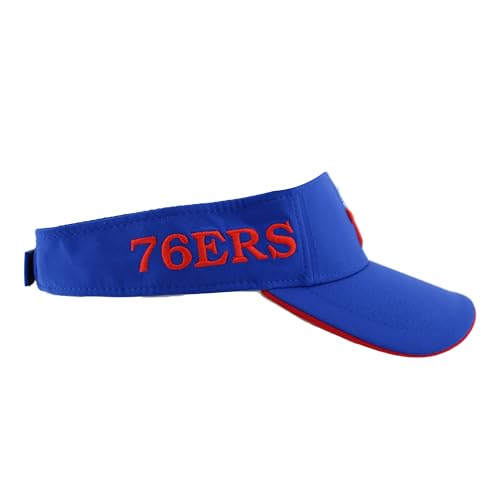 NBA Visor - Philadelphia 76ers Team Color, One Size