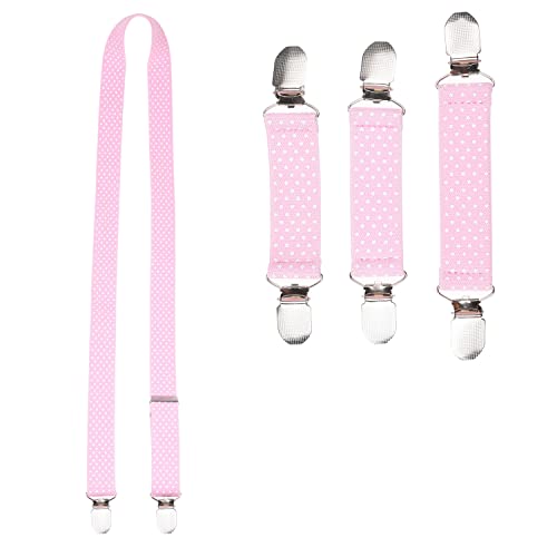 Mittens and Hat Clips - Never Lose Mittens Again - Pink