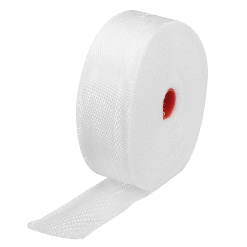 MECCANIXITY Fiberglass Cloth Tape Fiberglass Mesh Glass Fiber Mesh Woven Fiberglass Fabrics Insulation Tape 30m(33 Yard) x25mmx0.17mm for Reinforcement Repair