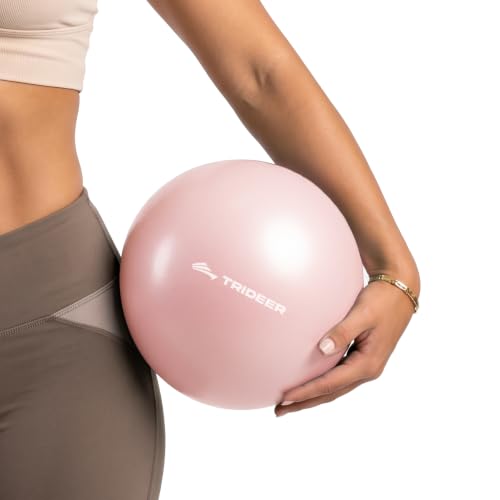 9-Inch Dusty Rose Yoga Ball for Exercise & Balance Training