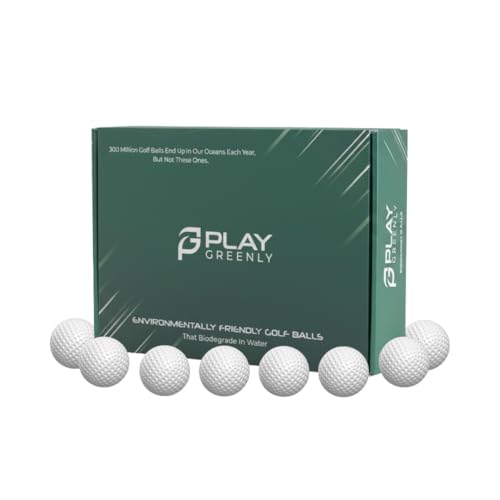 Biodegradable Water-Soluble Golf Balls Eco-Friendly Practice & Lakeside Play