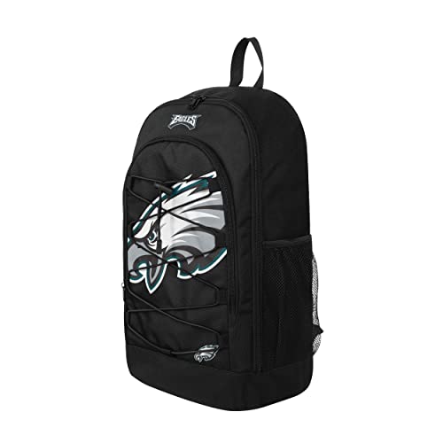 Philadelphia Eagles Big Logo Bungee Backpack - Team Color