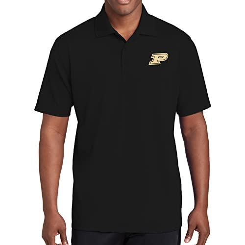 Purdue Boilermakers Team Color Polo - X-Large Black