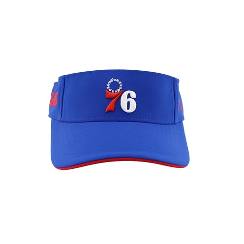 NBA Visor - Philadelphia 76ers Team Color, One Size