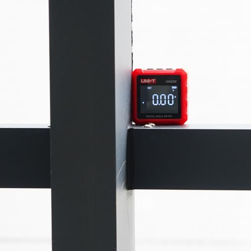 Digital Inclinometer with Magnetic Base - 4x90° Range, ±0.2° Accuracy