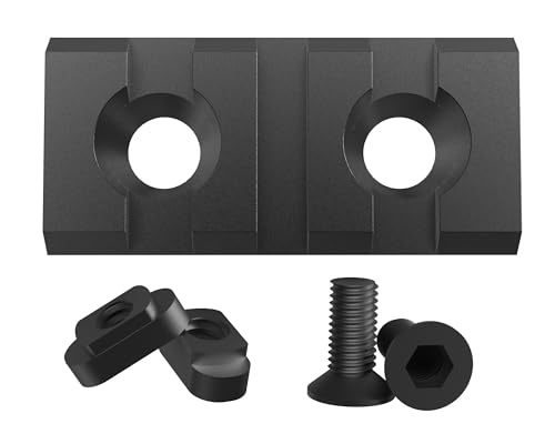 M-LOK Picatinny Rail Section - 3 Slot Aluminum Accessory