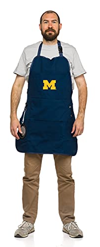 Grilling Apron with Bottle Opener & Insulated Beverage Holder