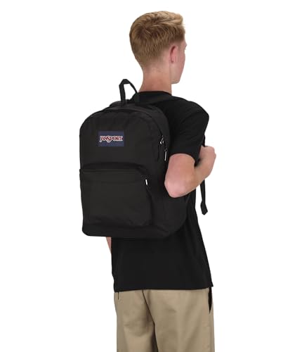 Lightweight Durable Backpack with Organizer - Black