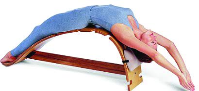 Whale Curved Back Stretching Bench - Spinal Alignment Tool