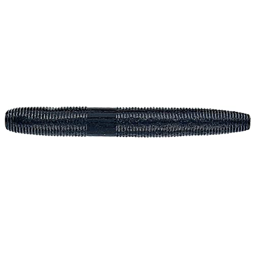 3" Fat Senko Fishing Lure - Black