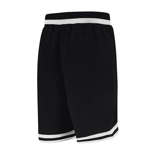 Men's NBA Basketball Shorts - Classic Fit - Black - XX-Large
