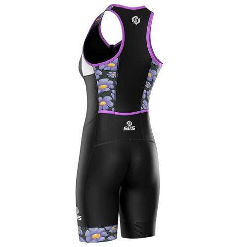 Women's One-Piece Triathlon Suit - Comfortable & Durable FRT Fabric
