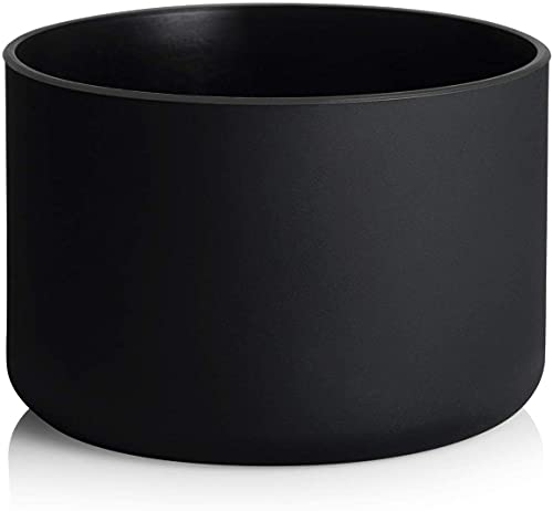 Silicone Boot for Hydro Flask & Owala Water Bottles - Black Medium (Fits 9CM Base)