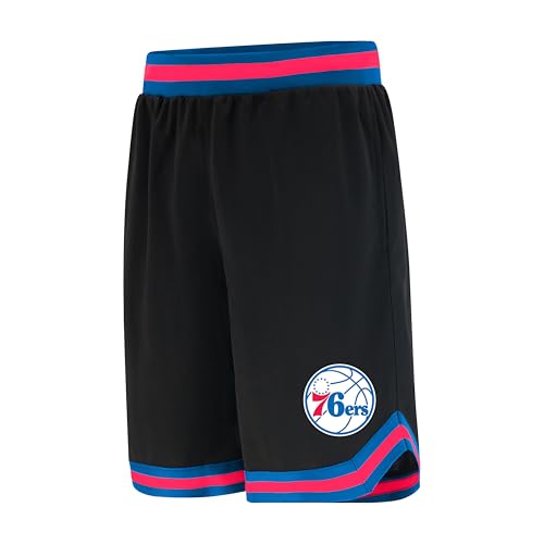 Men's NBA Official Soft Air Mesh Basketball Shorts - Philadelphia 76ers, Medium