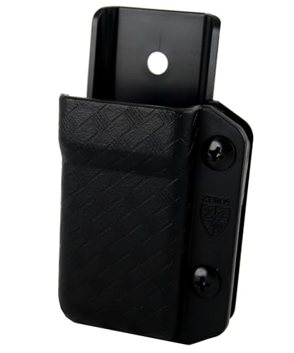 Zero9 Holsters Model 4050 Single Magazine Case Black Basket Weave Tek Lok