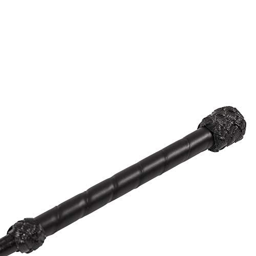 Huntley Equestrian 16-Inch Leather Jumping Bat Riding Crop with Leather Handle