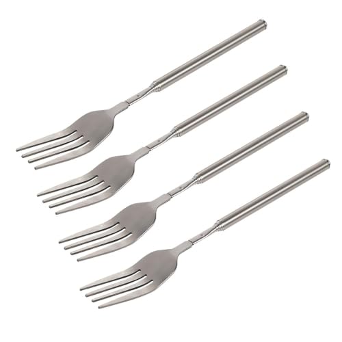 Haosie Extendable Prank Fork 22–64 cm, Telescopic 4 Pcs Set