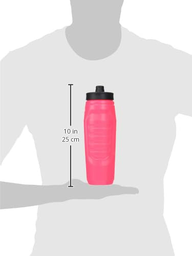 32oz Squeeze Water Bottle - Hot Pink Sports Hydration Bottle