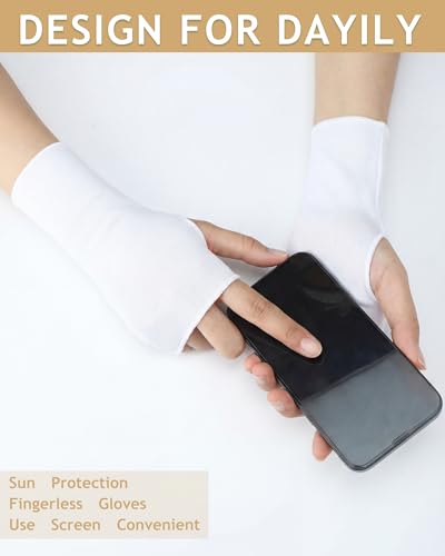 Sun Protection Gloves - 4 Pack Classic Color