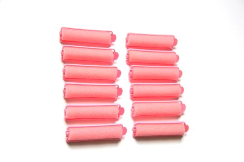 Foam Rollers - 12 Small Pink le Salon Set