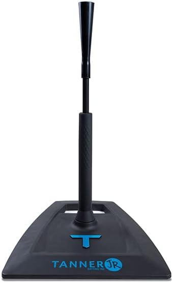Tanner Jr. Batting Tee - Durable Youth T-Ball Stand with Easy Height Adjustments | Perfect for Kids & Toddlers