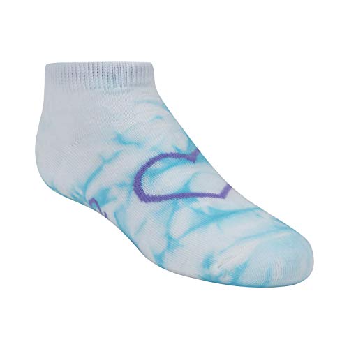 Low Cut Socks for Girls - 6 Pack, Size 5-6.5, Multi Color