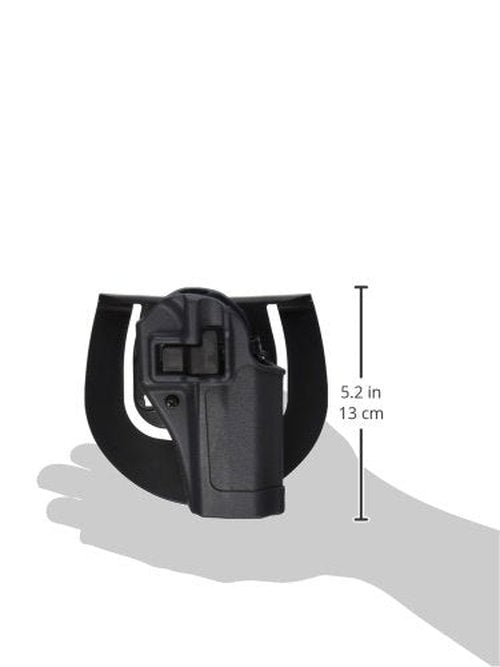 BLACKHAWK Serpa CQC Gun Metal Grey Sportster Holster, Size 14, Right Hand, (H & K USP Full Size 9/40)