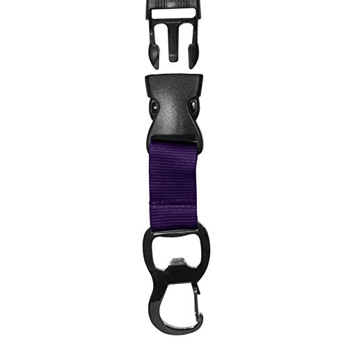 Clemson Tigers Bottle Opener Lanyard - 36-Inch Durable Nylon Keychain