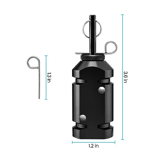 Haoguo Reusable Camp Security Trip Wire Alarm with Aluminum Construction