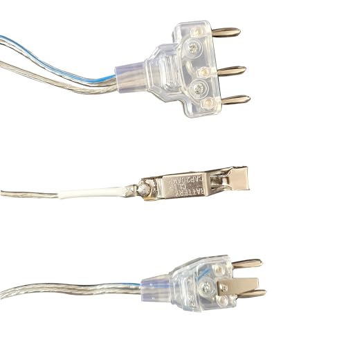 Professional Epee Body Cord Set - Two-Pin & Three-Pin Plugs