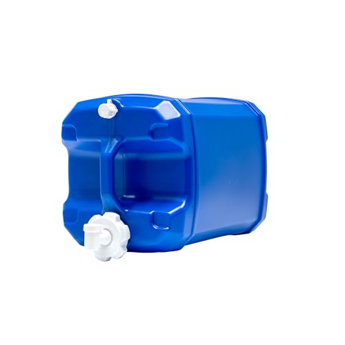WaterPrepared 7 Gallon ReadyJug Emergency Water Tank with Spigot - Blue, Pack of 1 (896 Ounces)