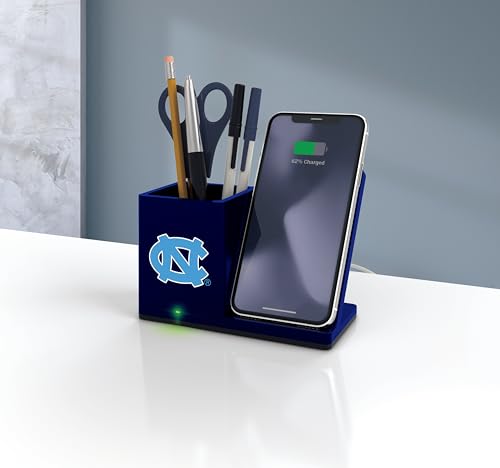 Wireless Charging Desktop Organizer for NCAA Sports Fans